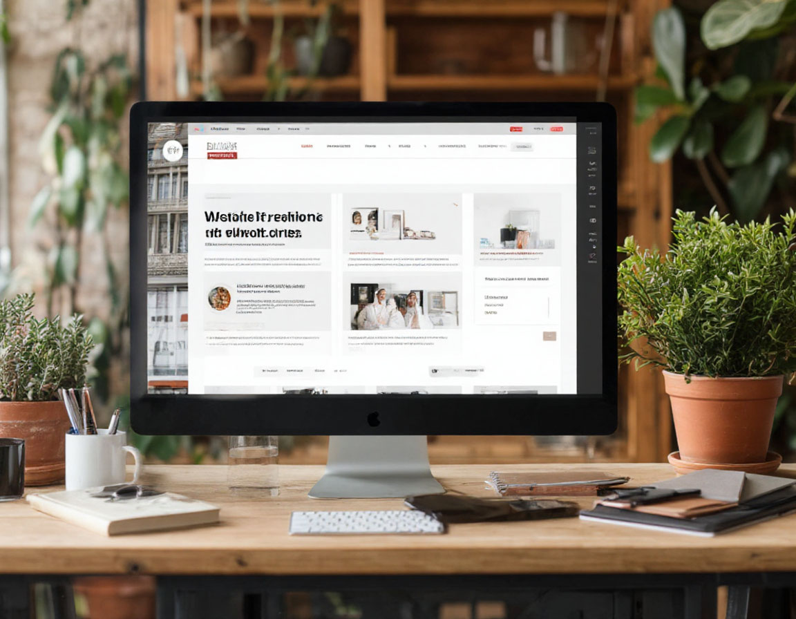 Элементы главной страницы должны сочетаться между собой