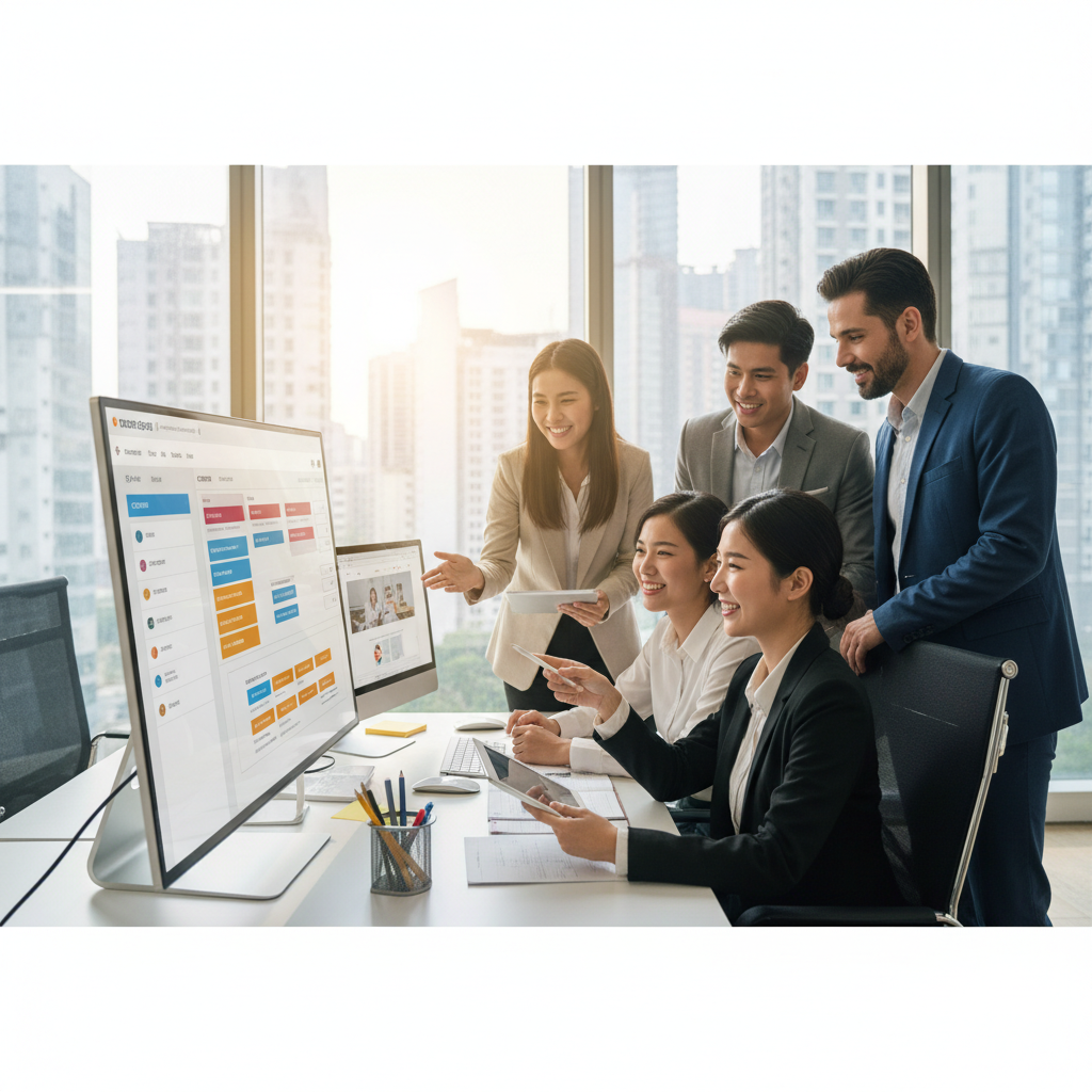 CMS website management no code business