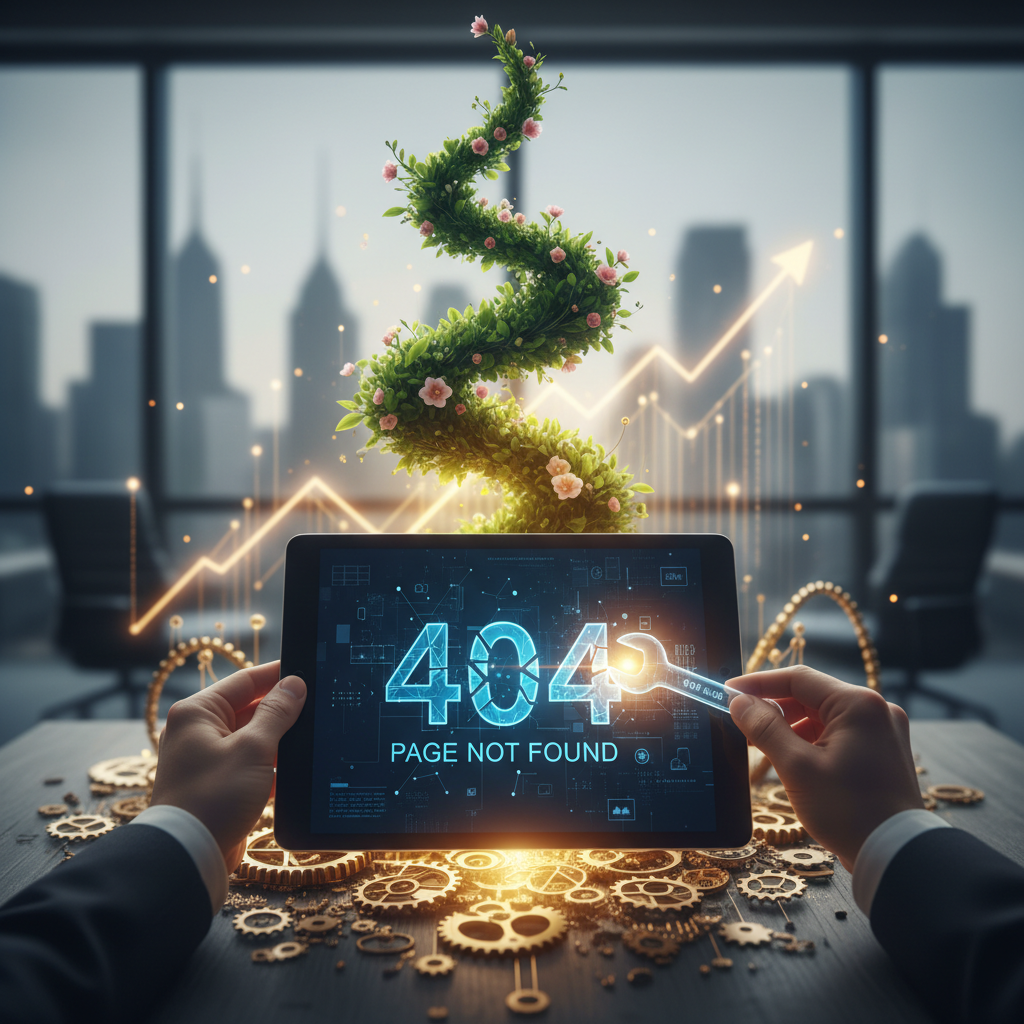 404 error page fixing business growth