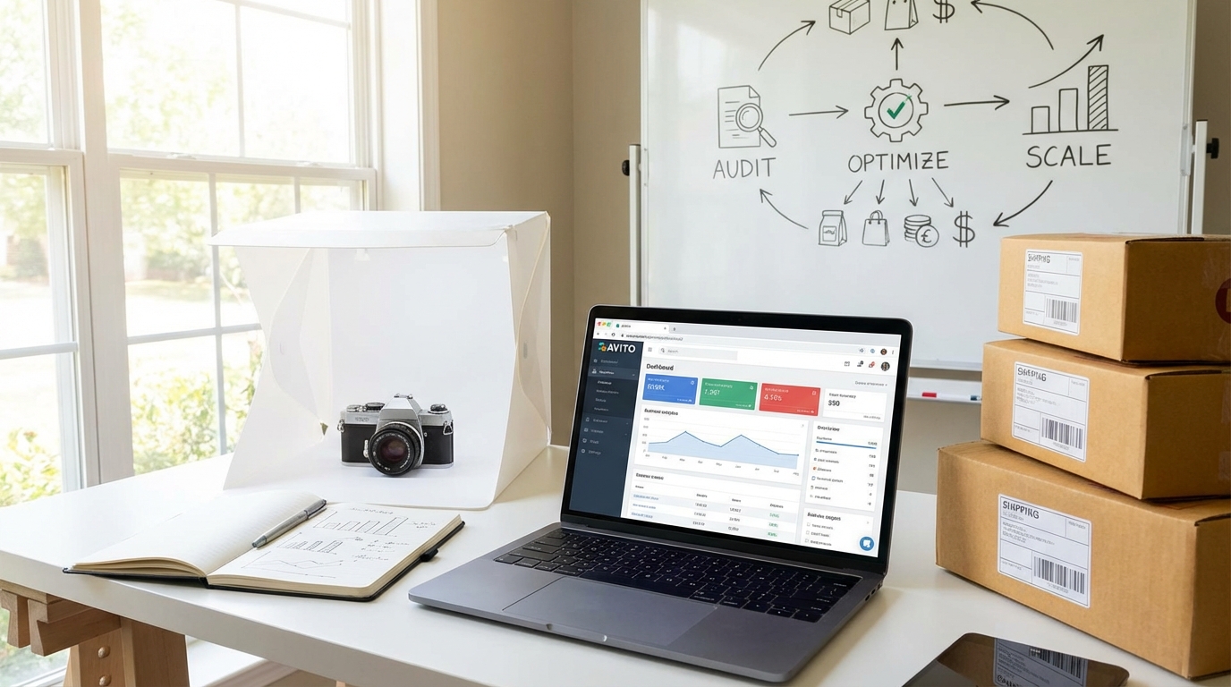 Avito sales growth strategy illustration