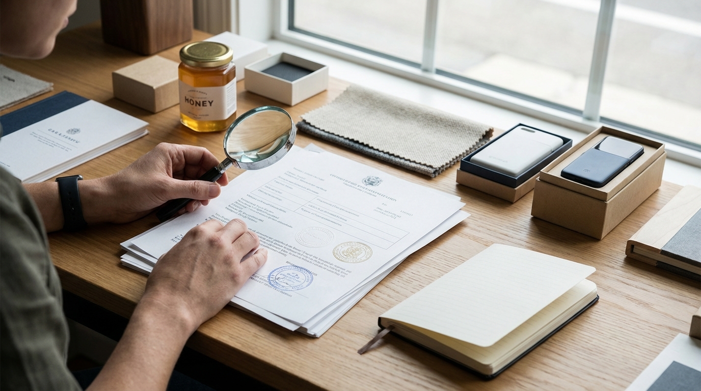 Бизнес-гид по сертификации качества товаров иллюстрация